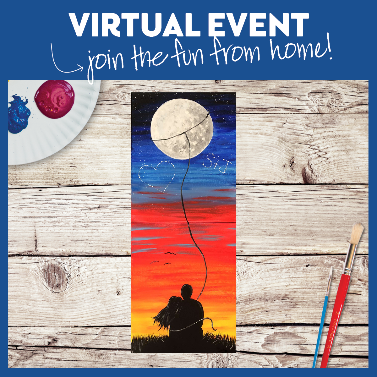 VIRTUAL EVENT +7 DAYS ON-DEMAND LASSO THE MOON DATE NIGHT